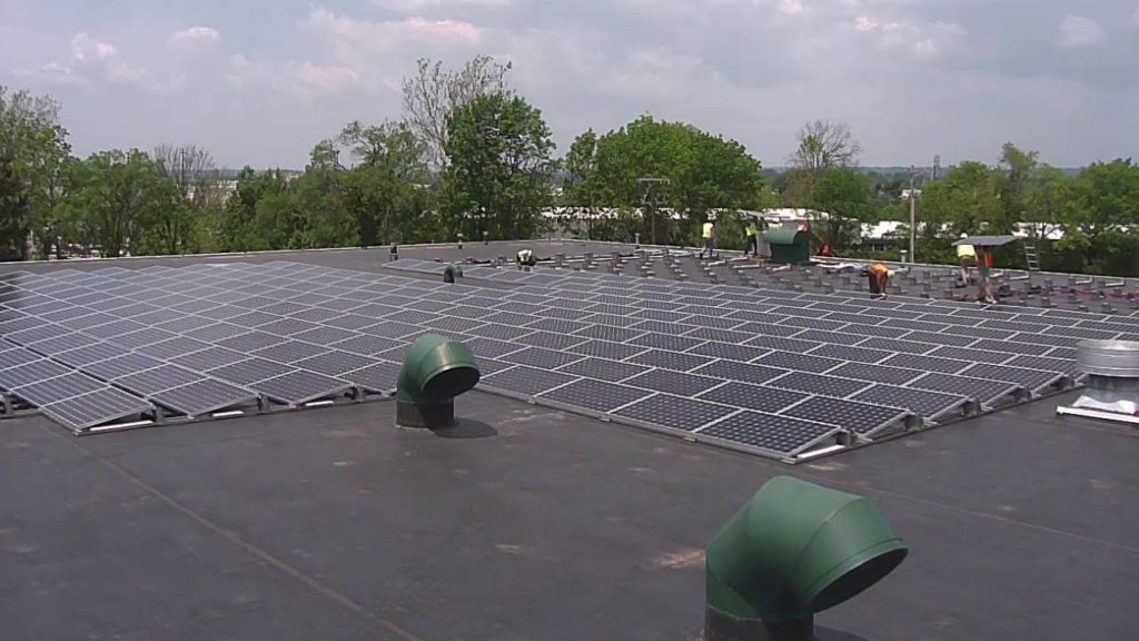 Solar Panel Time Lapse Photography